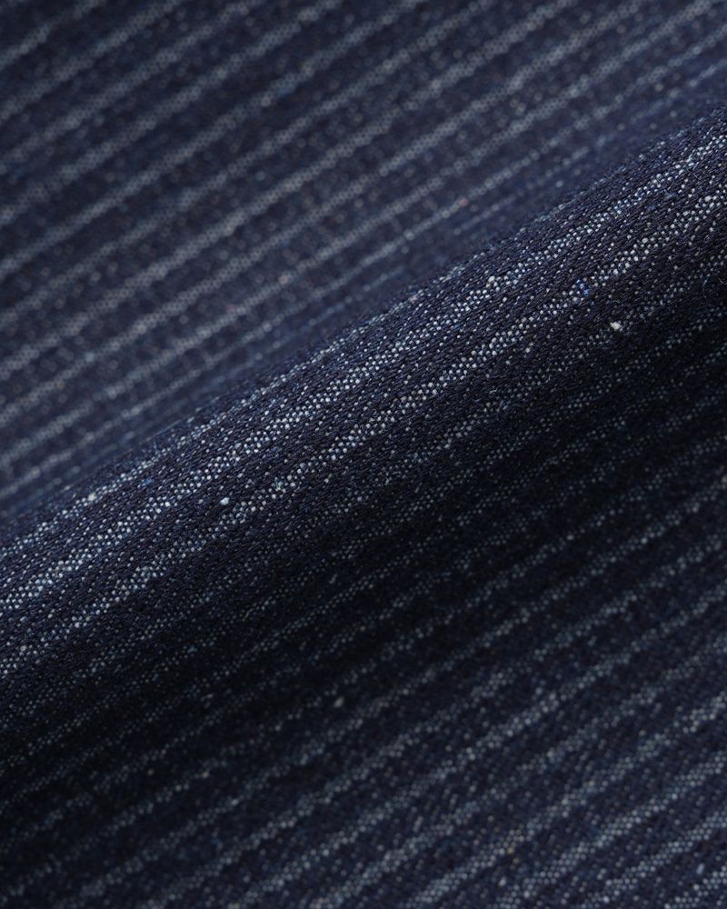 Waze Stripe Curved Denim