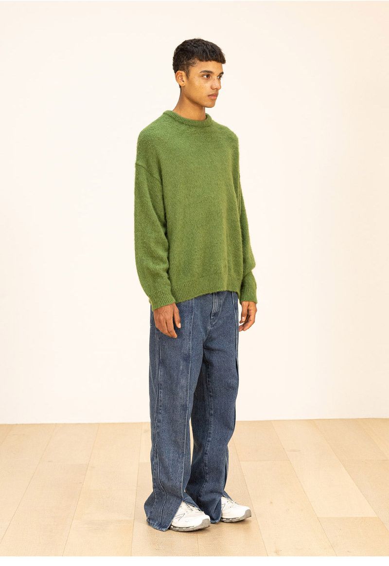 WOOL SOFT MOHAIR OVERSIZED KNIT