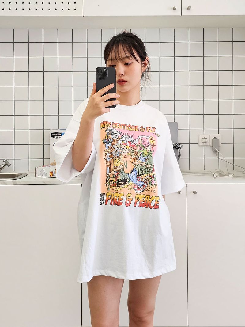 VENTIQUE Firepiece T-shirt 2color