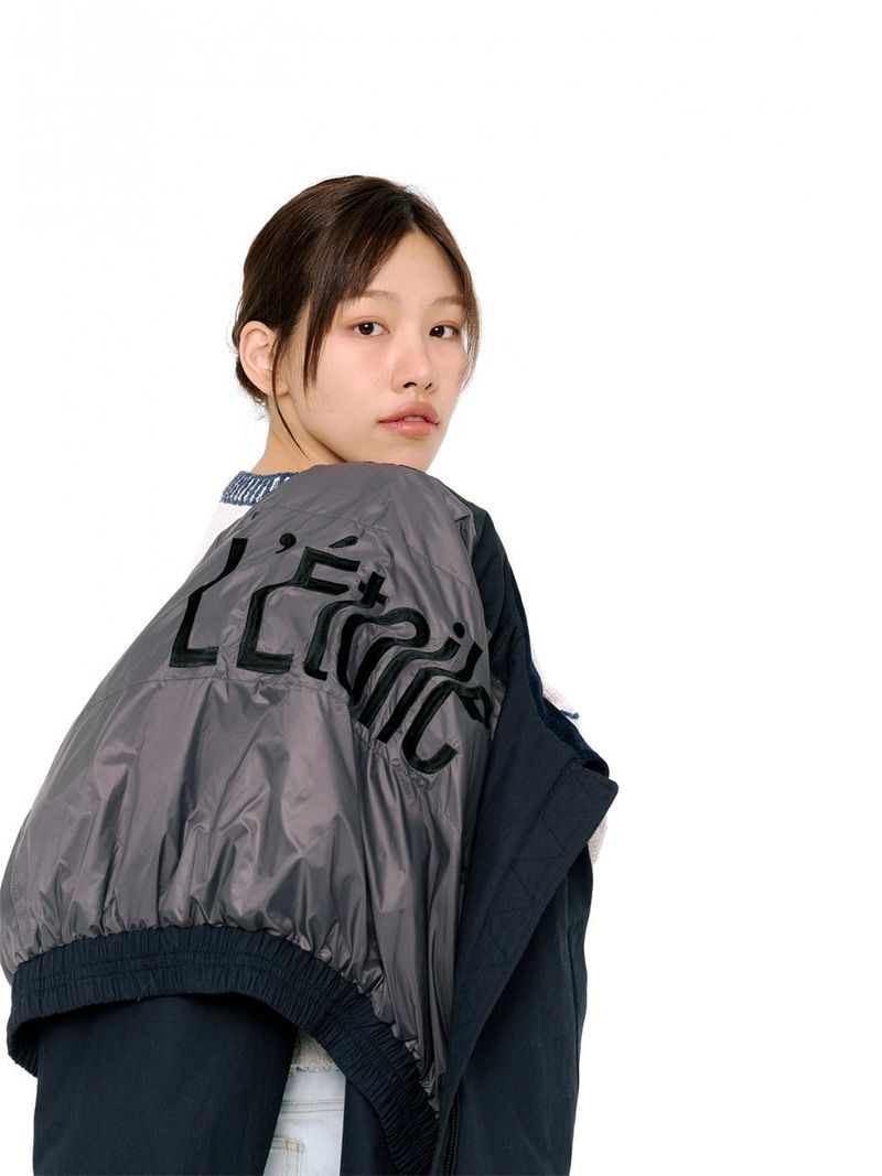 COLLAR POINT BLUSON JACKET _ 2 COLOR (LEBSSJP5070)