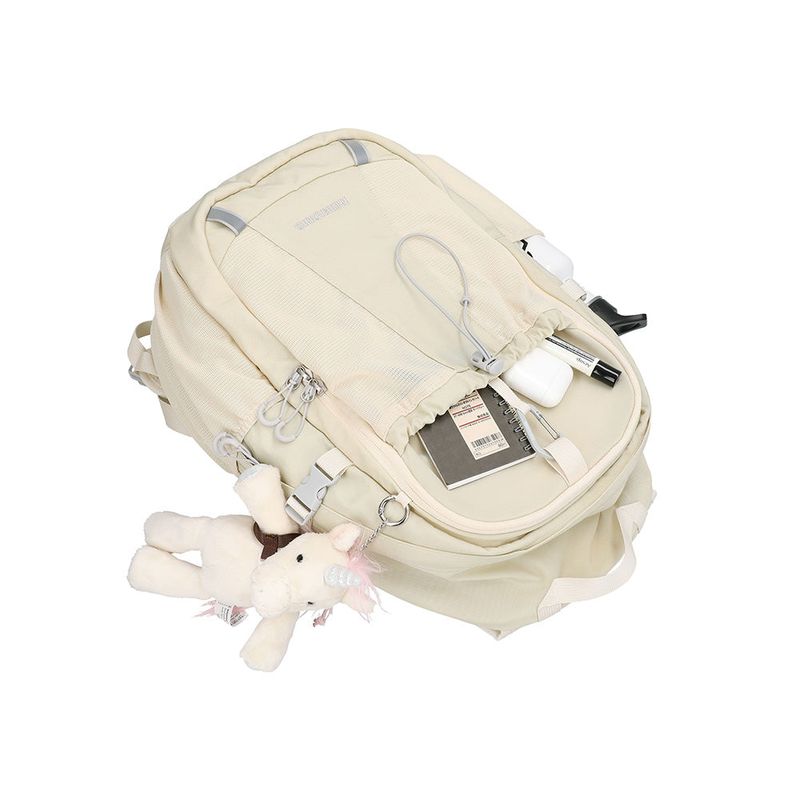 CARABINER MESH BACKPACK / BUTTER