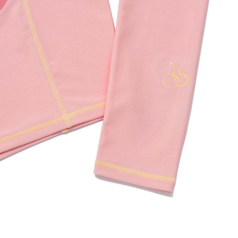 BIG CHERRY CROP RASHGUARD [PINK]