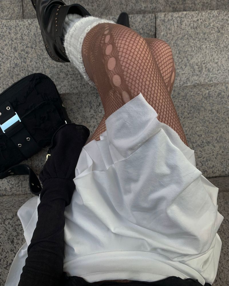 Flare cancan skirt