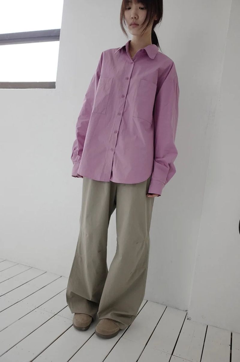 pocket boxy shirt (4c)