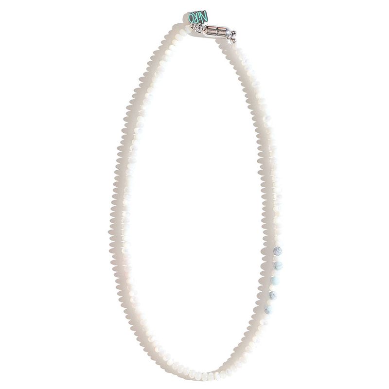 NiRO.SERENDIPITY(ニロ)の「TURQUOiSE BLUE POiNT MOTHER OF PEARL NECKLACE #109(Accessories)」