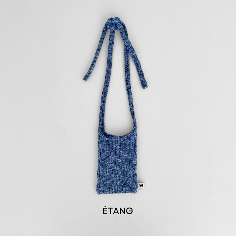 [MADE] Étang mini bag | Glitch Blue