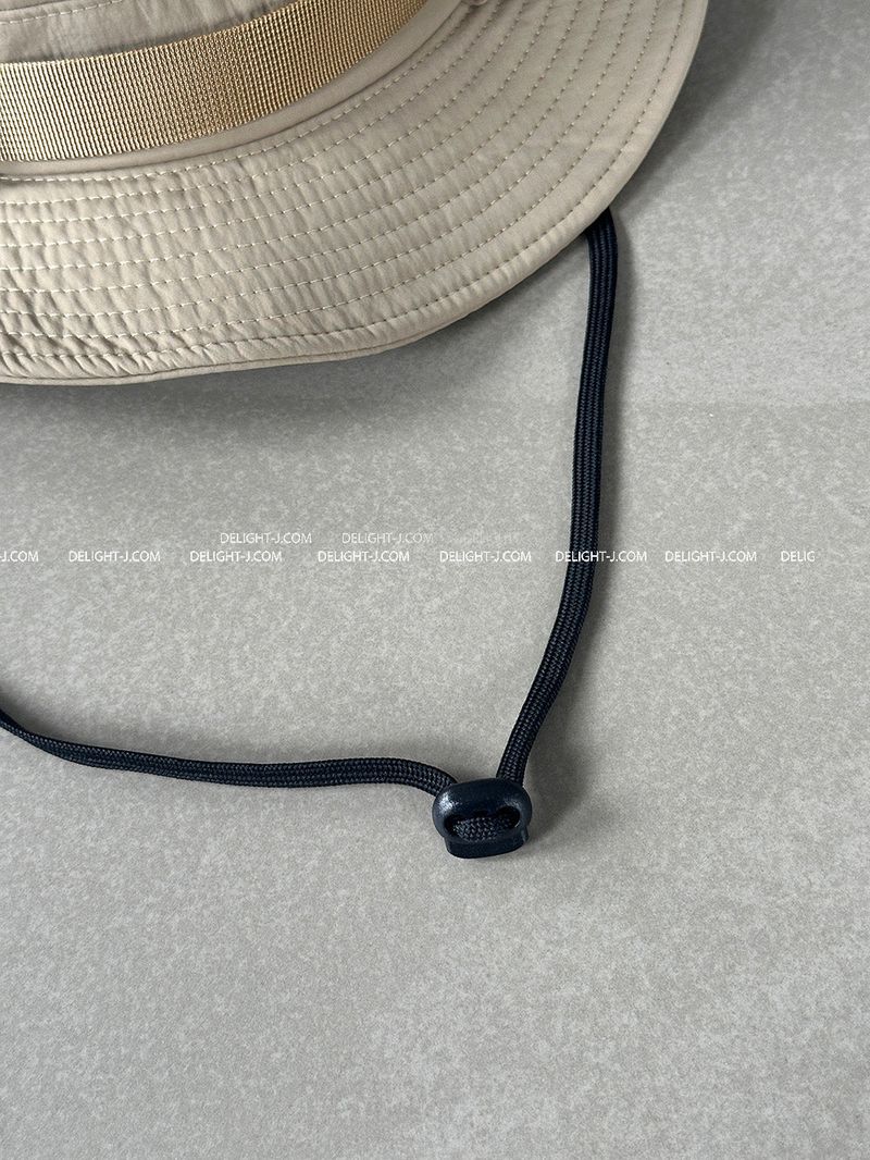 Patch strap safari hat