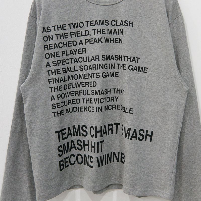 Hit Printing Long Sleeve