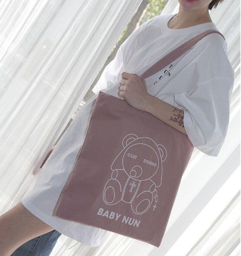 CLUT STUDIO（クラットスタジオ）の「1 1 baby nun eco bag - PINK（Bags）」