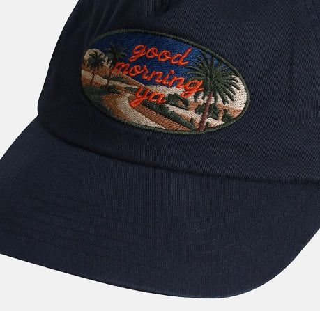 Palm Tree Embroidered Patch Ball Cap