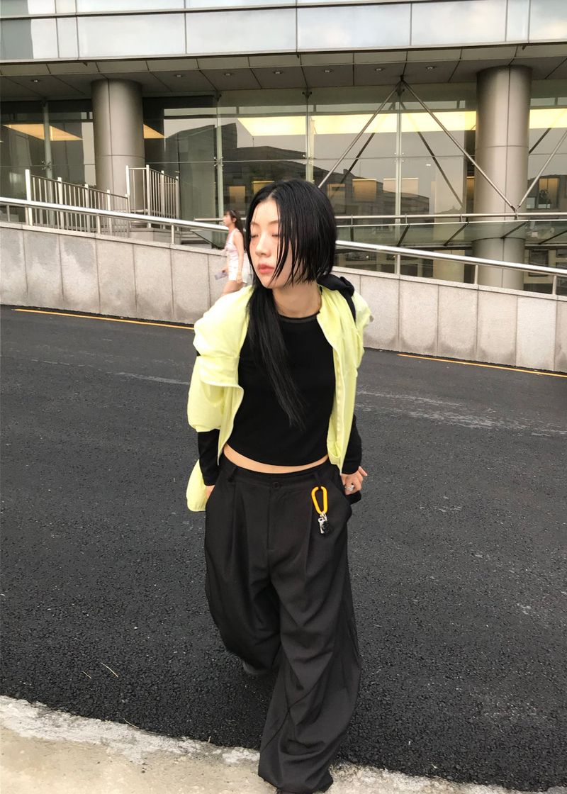  STRUCTURE WIDE SLACKS PANTS