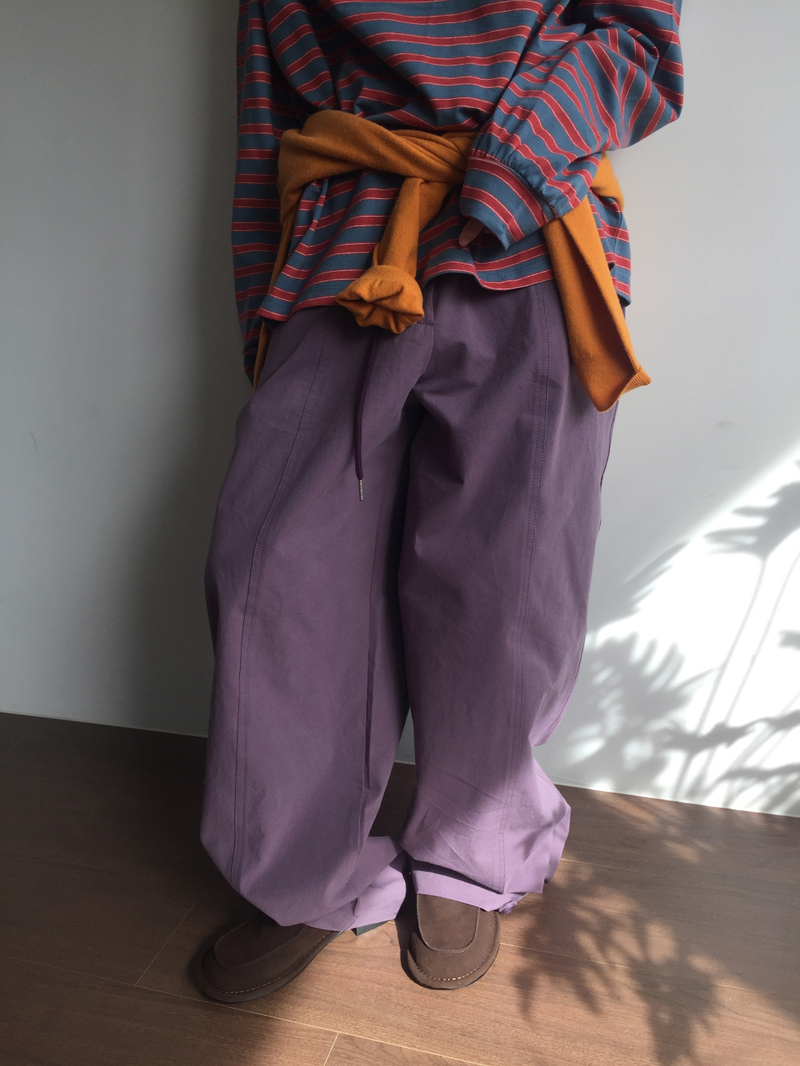 Boya String Button Pants (2color)