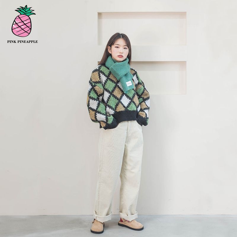 CORDUROY WIDE PANTS
