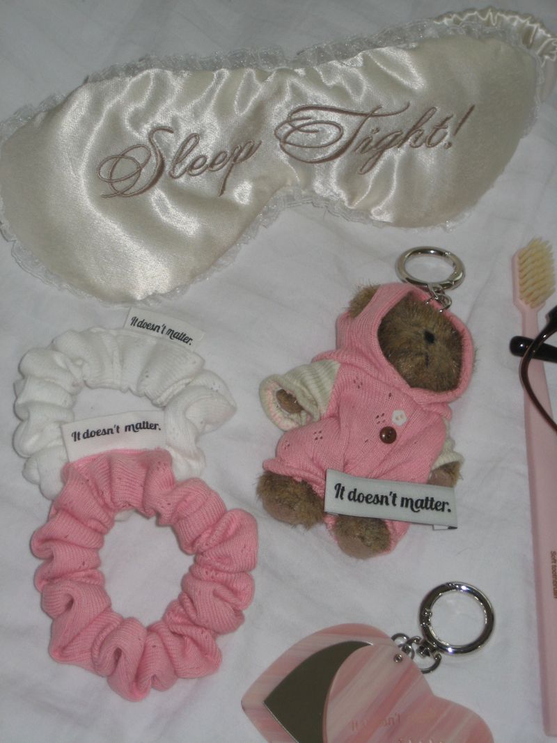 [3 set] Pommy Berry scrunchie (Pink)
