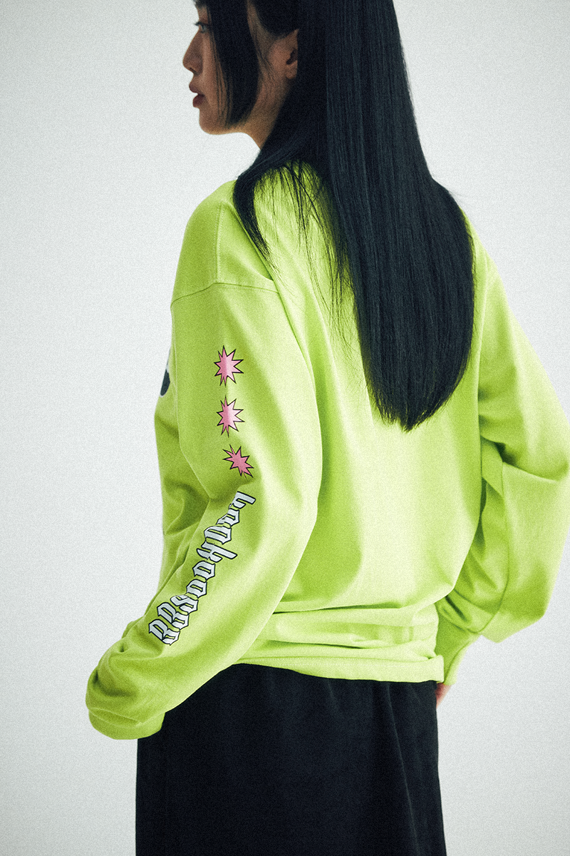 KOOKEESEE Racing tee (Neon Green)
