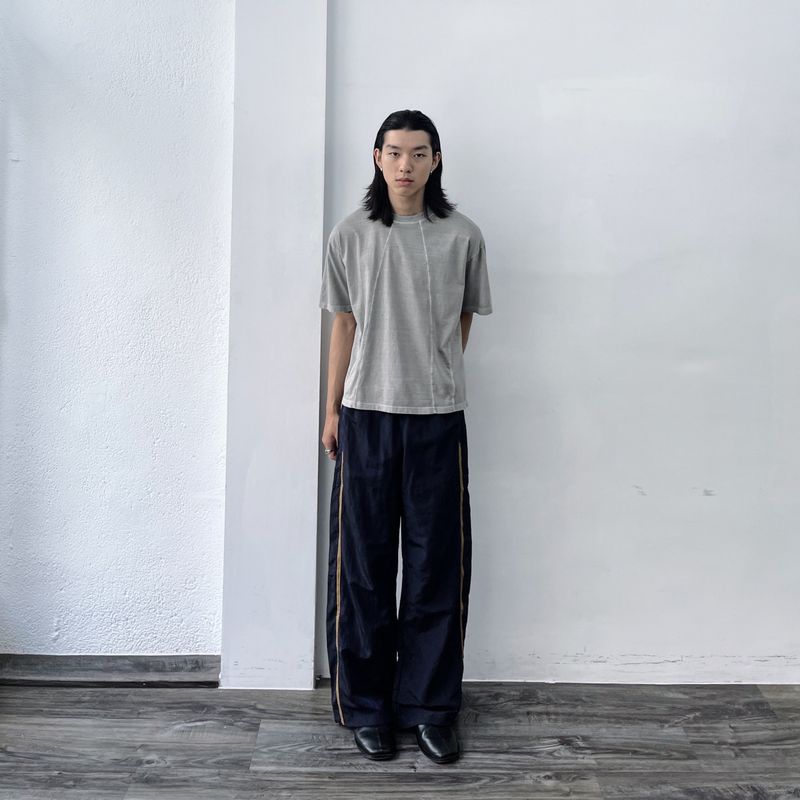 Cool Haze Curved Seam Tee