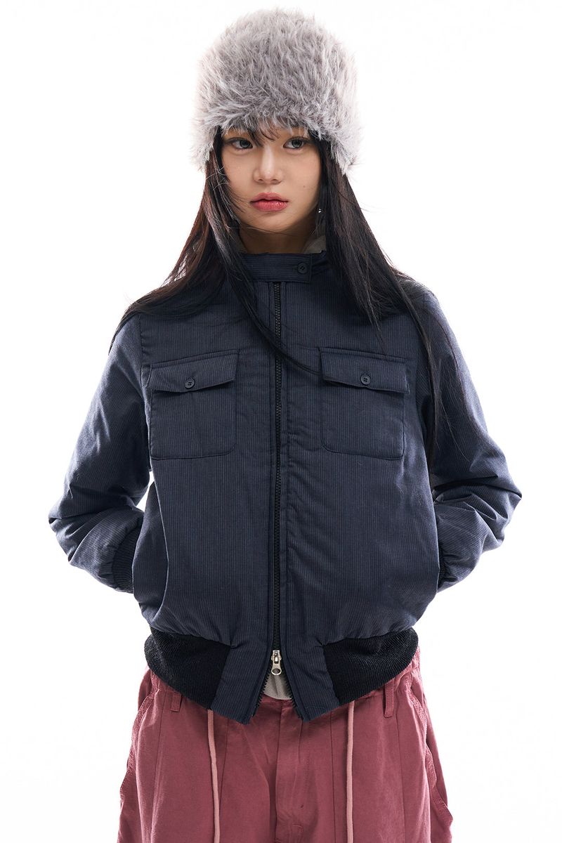 Raucohouse（ラウコハウス）の「Rodum flight crop bomber（Jackets/Outerwear）」