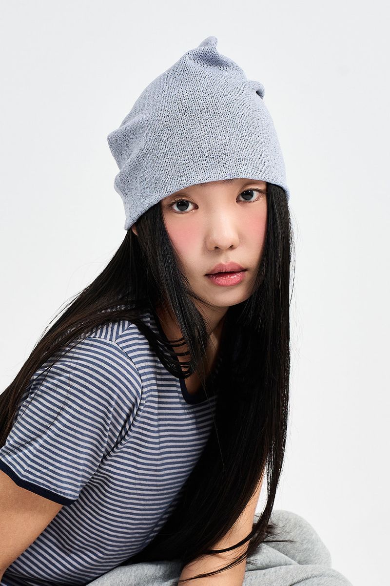 Raucohouse（ラウコハウス）の「リブメッシュビーニー（帽子）」