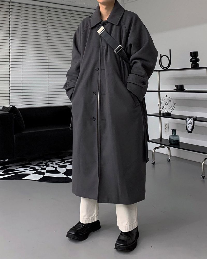 COZINESS（コジネス）の「SK Maison Wool Mac Coat (2 colors)（Jackets/Outerwear）」