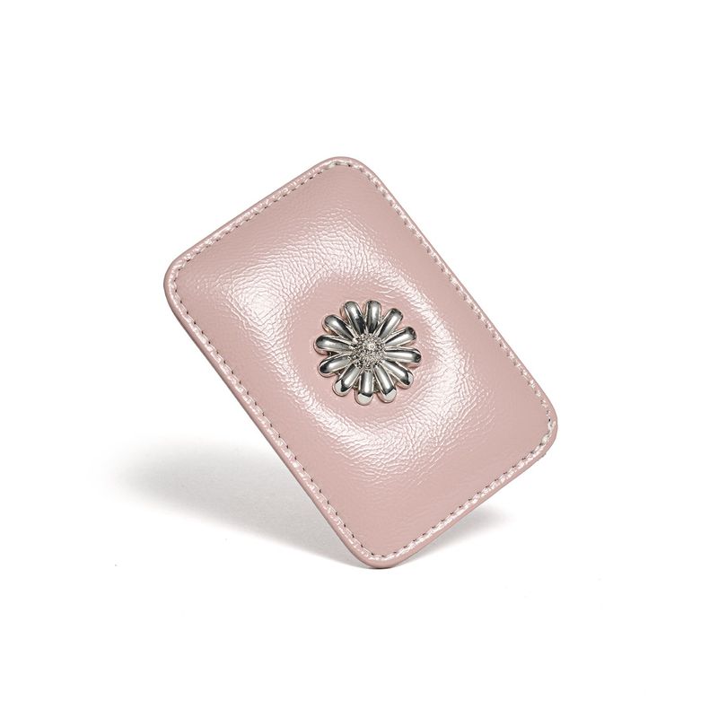 Daisy Slim Mini Transportation Card Wallet Babypink