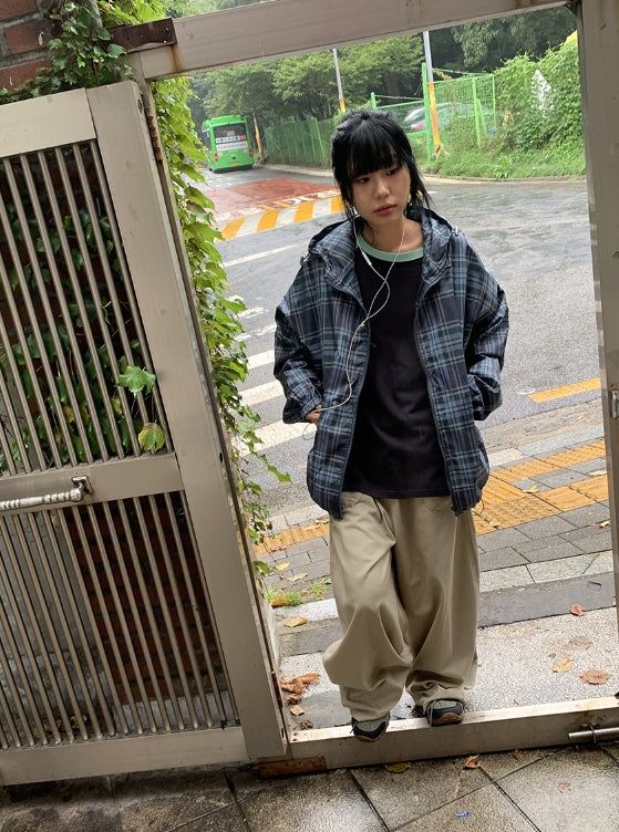 26FW★ [BAONHAUS] Poiden Balloon Banding Wide Pants