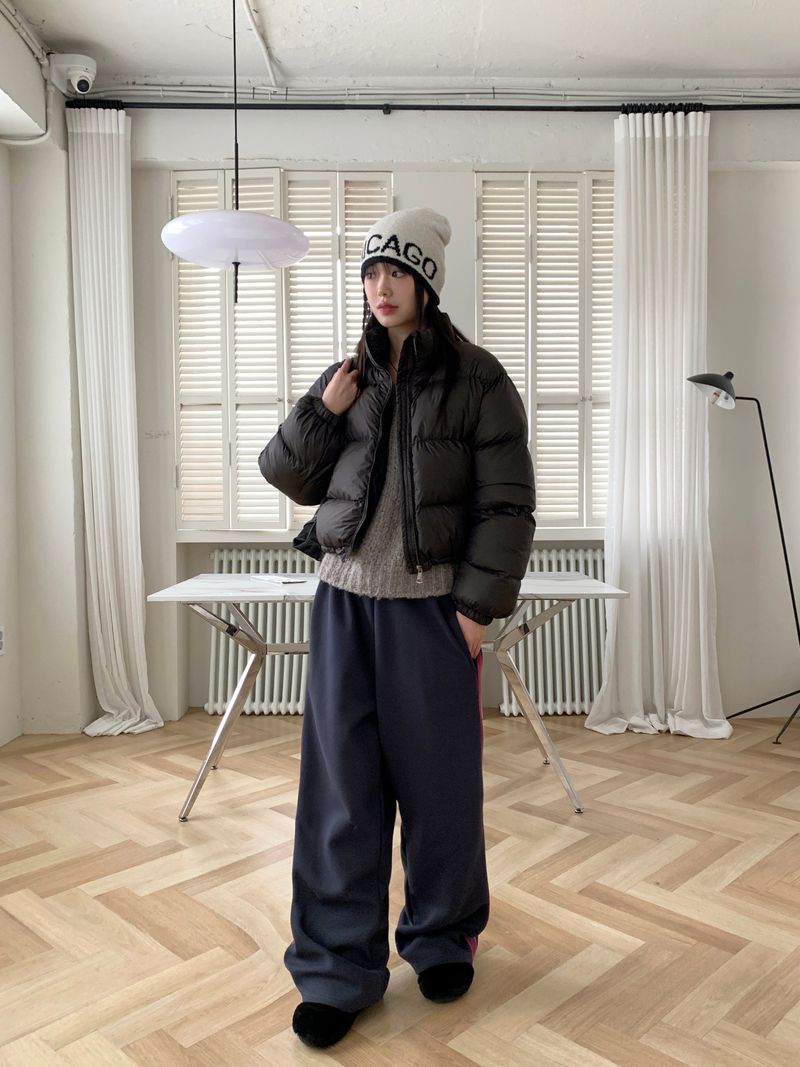 [MADE] Orson Wellon Puffer Crop Short Padding
