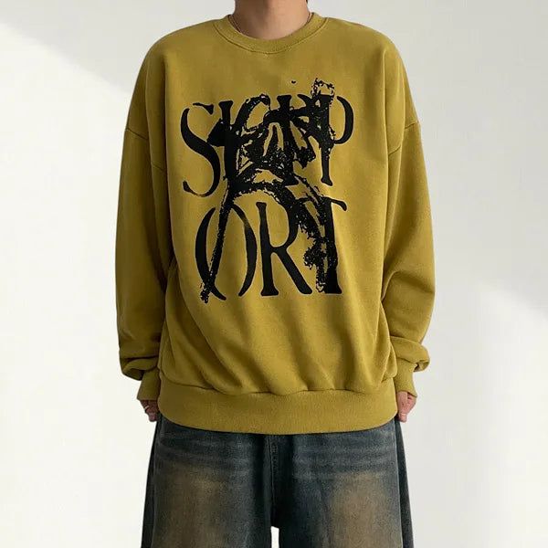 Devin Tandan Oversized Sweatshirt (4 colors)