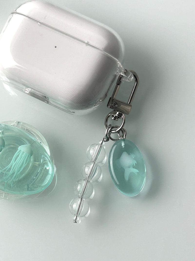 Emerald Fish Keyring