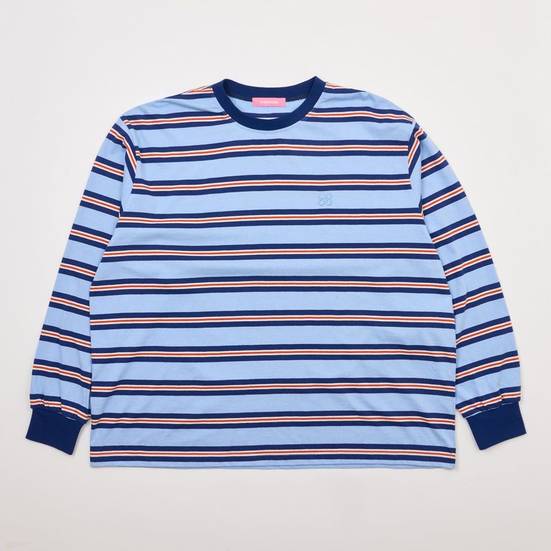 MULTI STRIPE SYMBOL T BLUE