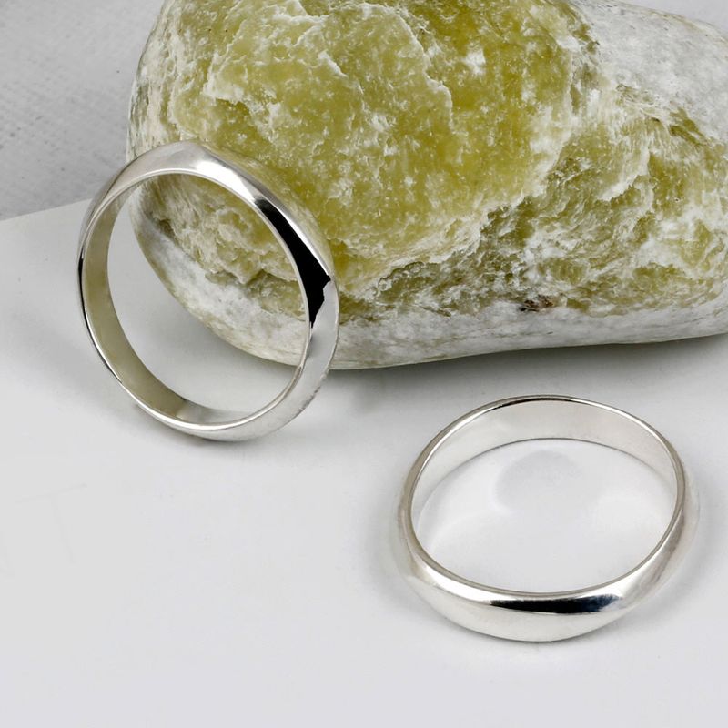 SVR-S615 Sliver 925 Friendship Couple Silver Ring