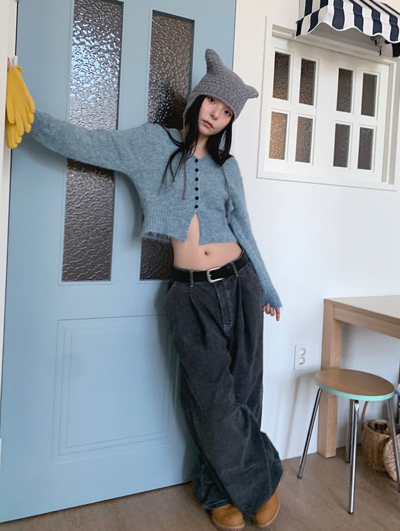 CORDUROY BACK POCKET PANTS (2C)