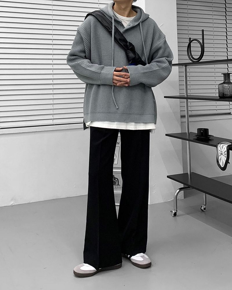 90's Meredith Twotuck Wide Slacks (3 colors)