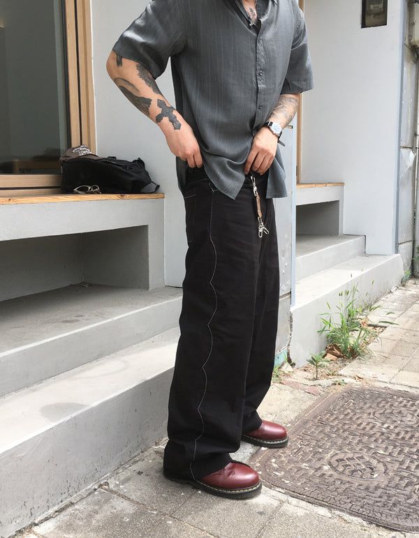 HOLY IN CODE（ホーリーインコード）の「No.1806 stitch side point SP PT（Pants）」