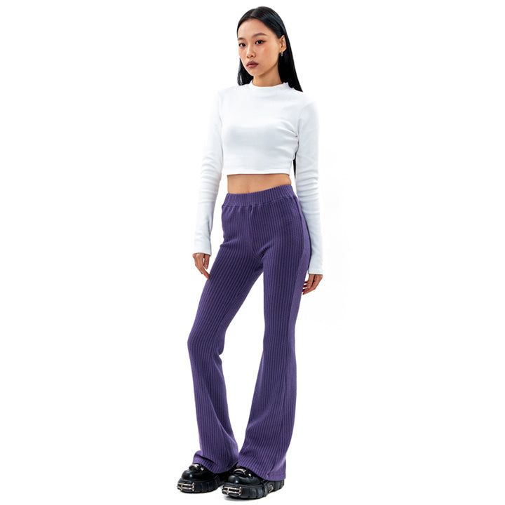 CROP MOCK NECK SLIM TOP