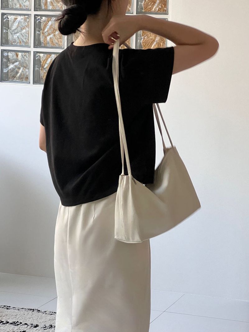 ppocketto cozy half bag - ivory