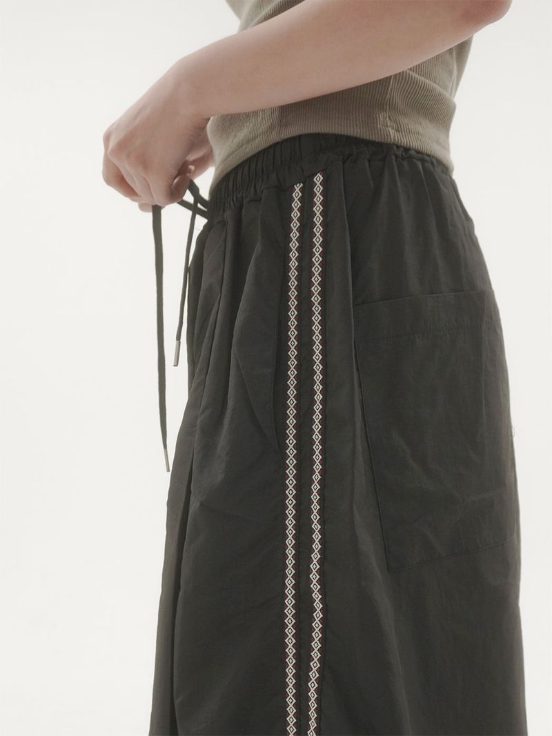 Poke jacquard track pants -3C