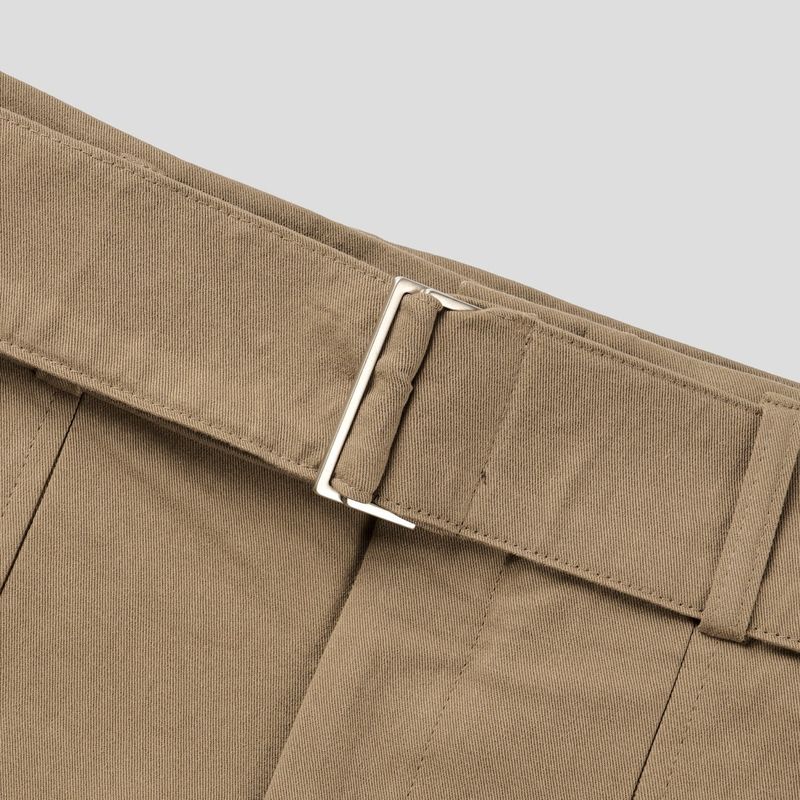 Vienne Belting Cargo Bermuda Pants 3C