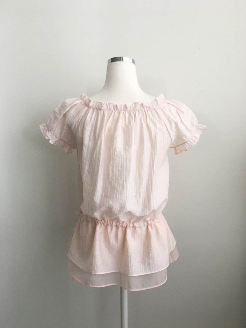 Mellow off shoulder blouse