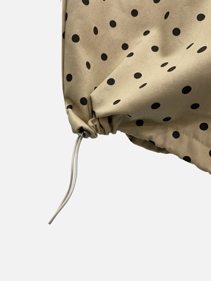Polka Dot Wide Balloon Pants (2c)