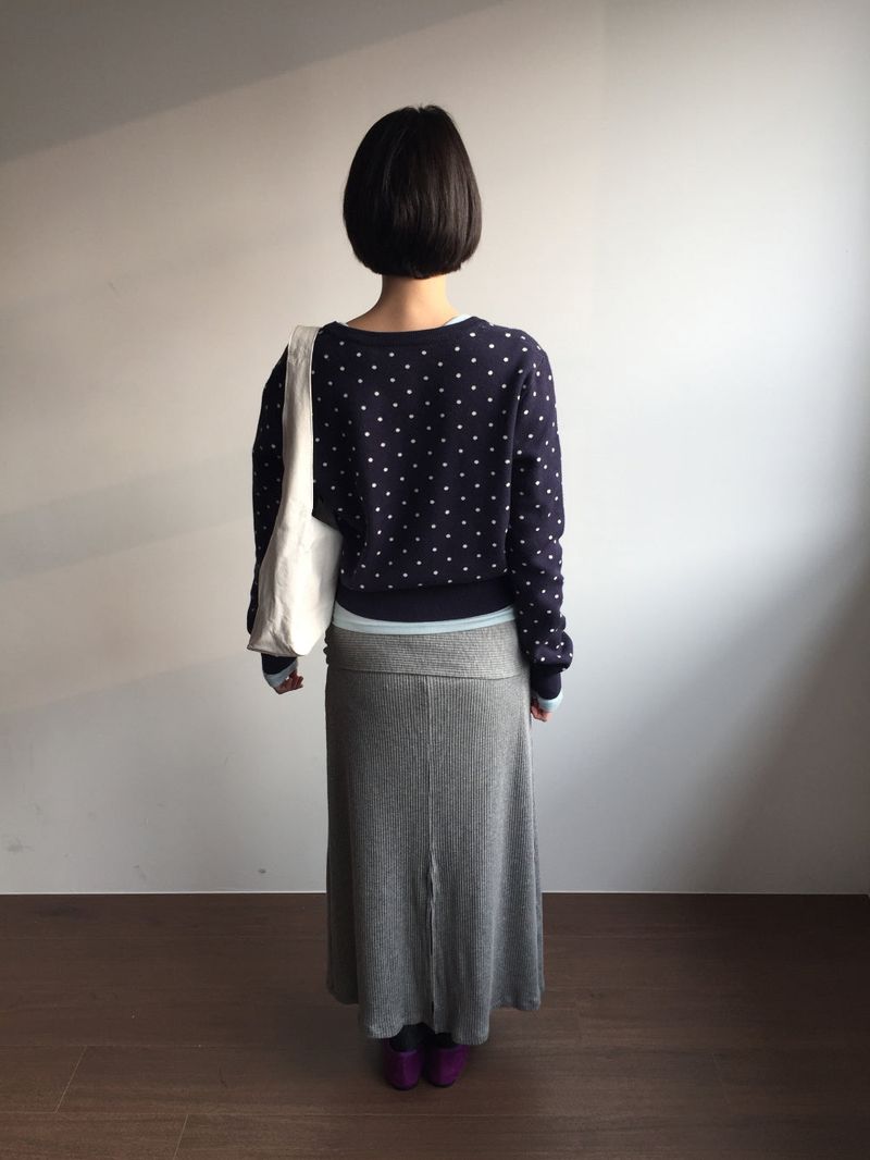 Vero Poa Dot Cardigan (3color)