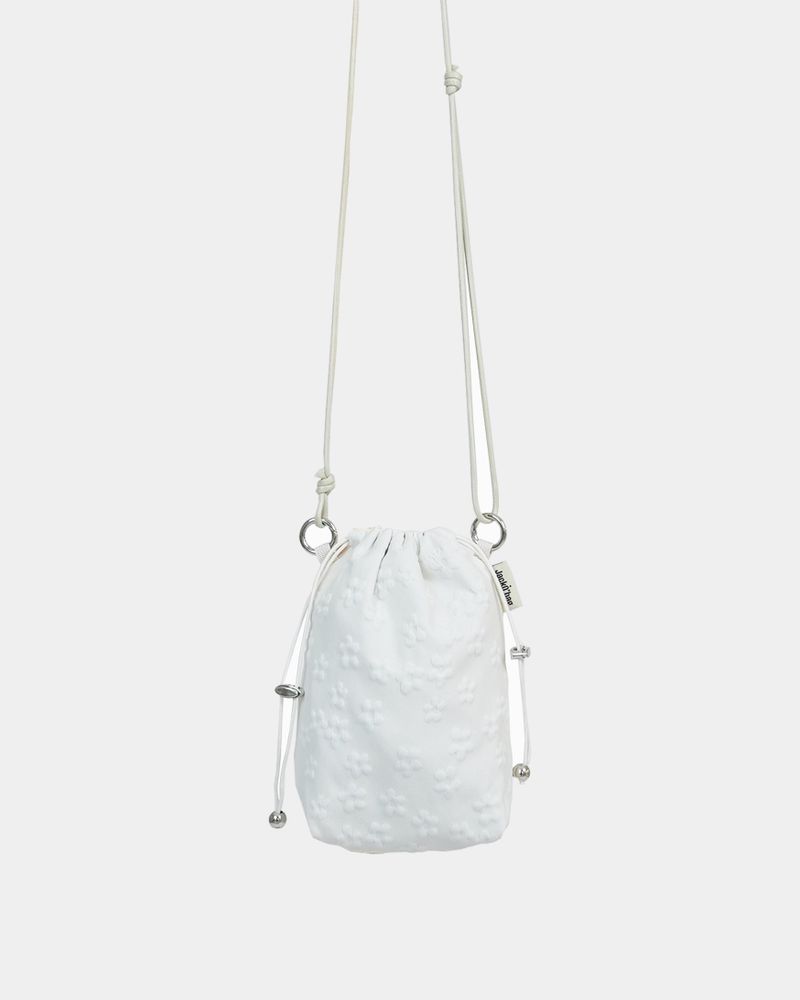 JACKOBAG(ジャックコバッグ)の「Floral mini bag IVORY(Bags)」