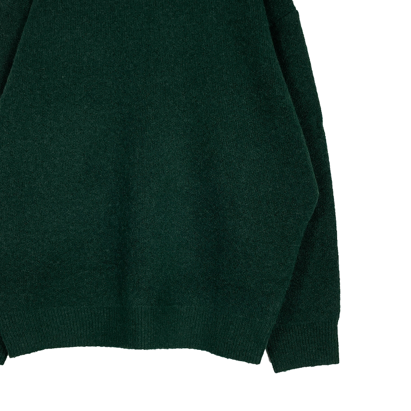 wool knit sweatshirt