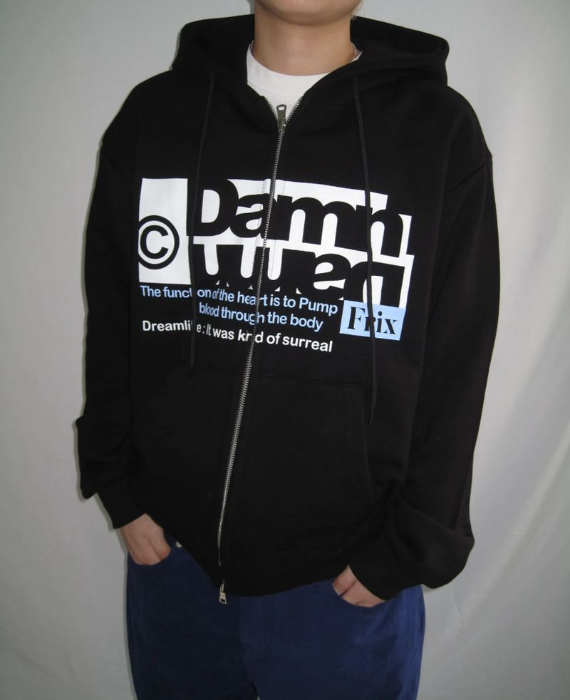 uuu Zip-Up Hoodie (3 Colors)
