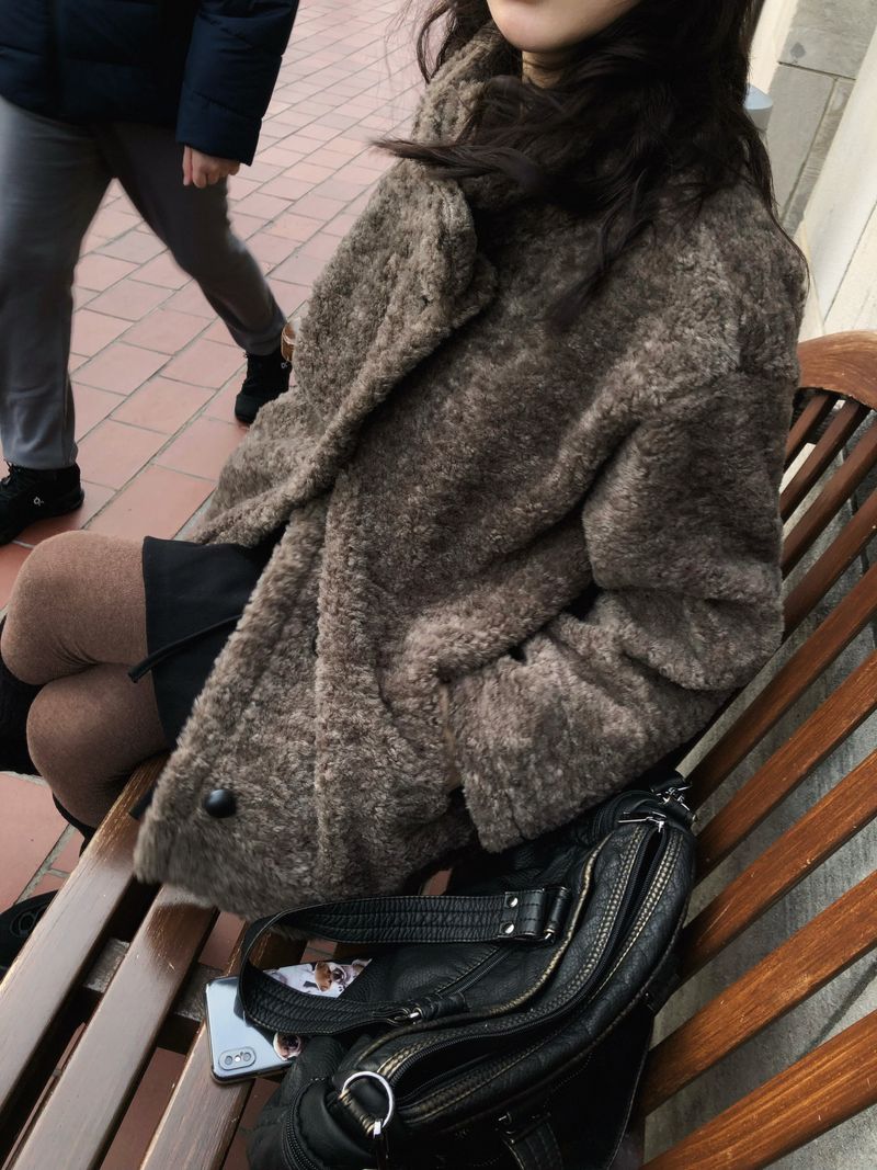 Gumi Suede Fur Coat (4c)