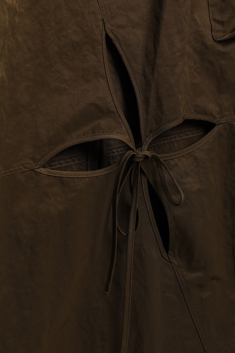 PIA CARGO SKIRT-DEMETER KHAKI