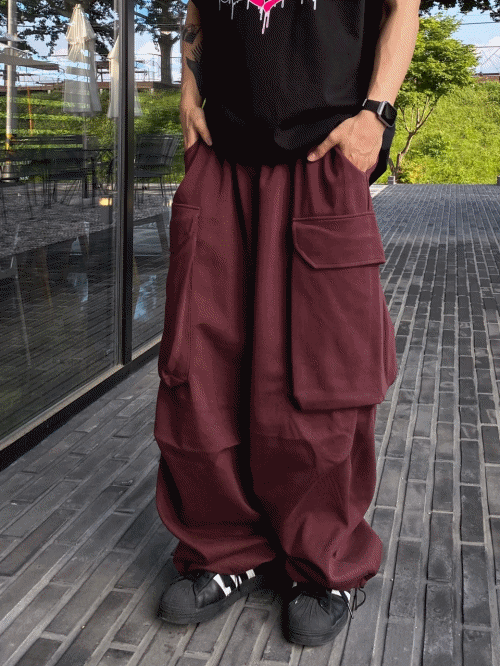 UNAIDUN（アネイダン）の「Happo Cargo Balloon Sweat pants 3C（Pants）」
