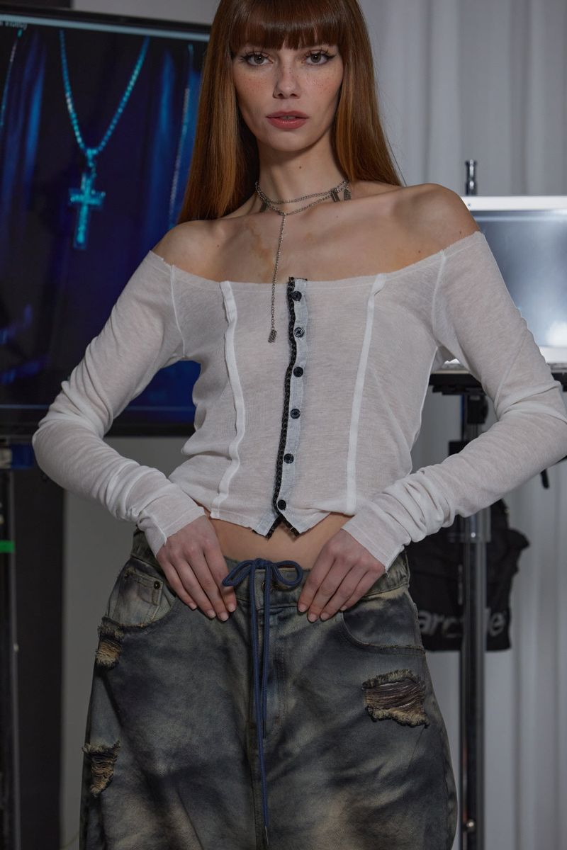 GARDEN LACE T-SHIRT