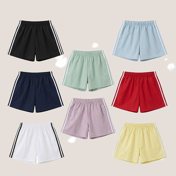 Ramit Two Lines Banding Sweat Shorts (8 colors)