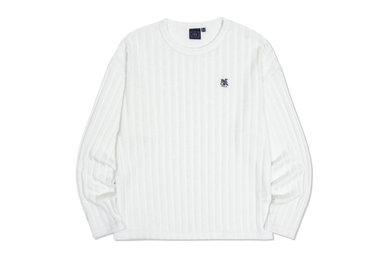 WIDE KNIT CREWNECK