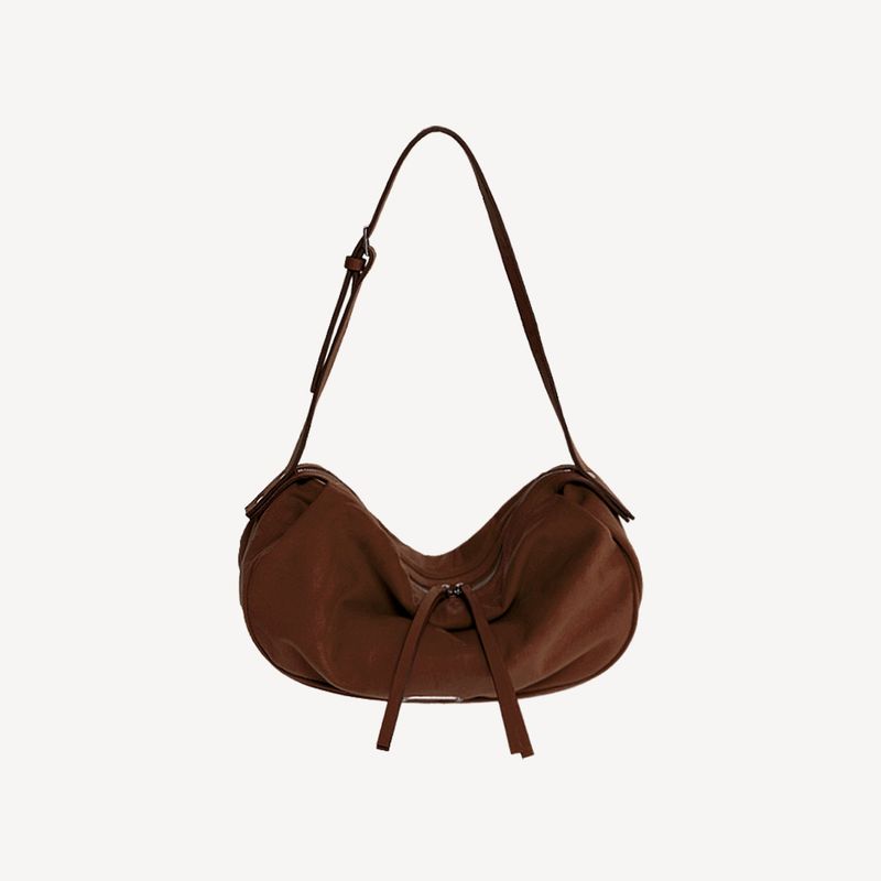 SUEDE BAGUETTE BAG